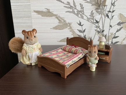 Sylvanian families семья белок + аксессуары