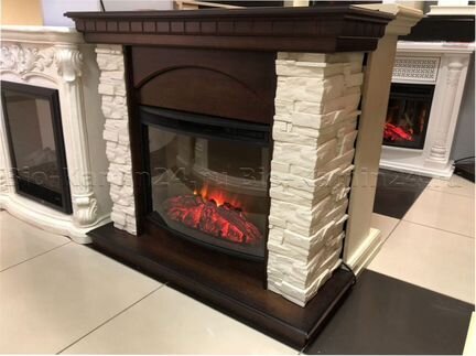 Электрокамин с пультом