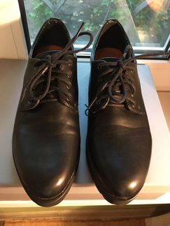 Туфли женские кожаные чёрные 39 размер. Классика