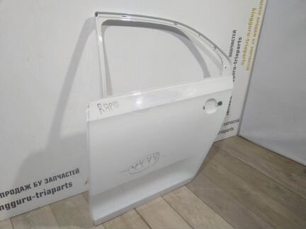 Дверь задняя левая Шкода Рапид Skoda Rapid