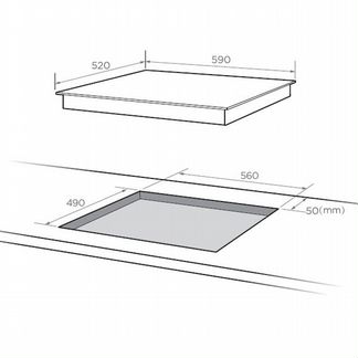 Электрическая варочная панель Midea MCH64260F
