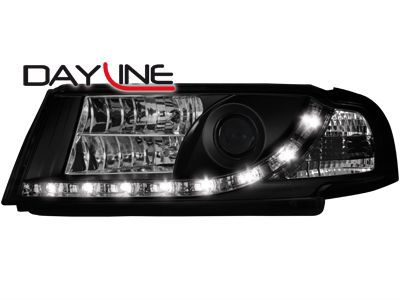 Фары Шкода Октавия Тур 2000-2011 черные