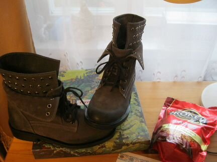 Ботинки новые,натур.кожа.Терволина.осень-весна