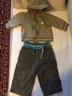 Пакет одежды для мальчика размер 74(9 мес)