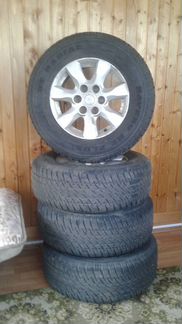 Колеса на mitsubishi поджеро4 r17