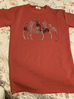 Футболка с кошками