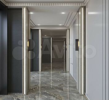 2-к апартаменты, 61.6 м², 7/8 эт.