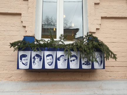 Деревянные кашпо под декор