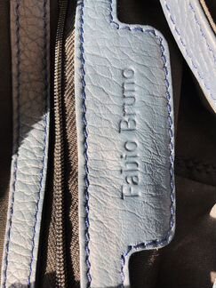 Кожаная сумка Fabio Bruno