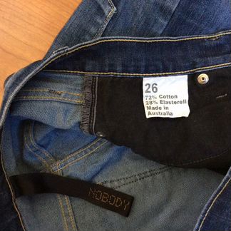 Джинсовая мини-юбка Nobody