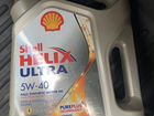 Масло моторное 5w40 shell helix ultra