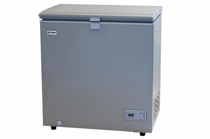 Морозильный ларь optima BD-155GLG серый
