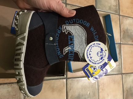 Сапоги зимние Котофей 27 новые