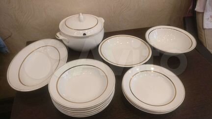 Сервиз столовый зик Конаково СССР