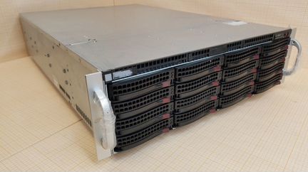 3U/E5-2609v2/X9DRD-A/16xHDD-Tray/SAS9211-4i/2x740W