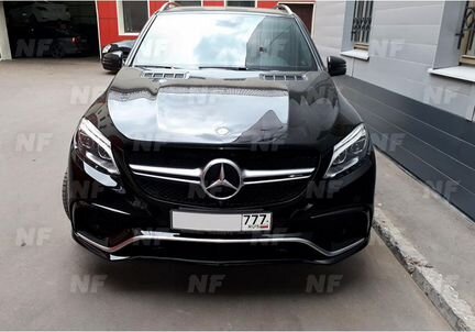 Бампер передний 63 AMG Mercedes GLE