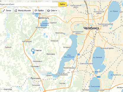 Полетаево челябинская область карта