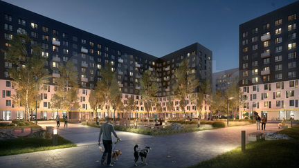 1-к квартира, 41.9 м², 16/22 эт.