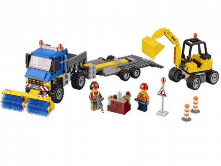 Уборочная техника аналог Lego City 60152