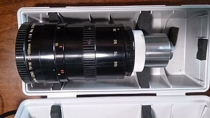 Кино-объектив 25-100 f/1.8 GH5 GX85 bmpcc micro 4K