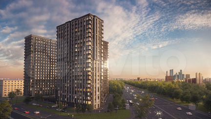 2-к квартира, 40.1 м², 6/21 эт.
