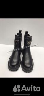 Ботинки кожаные луи виттон