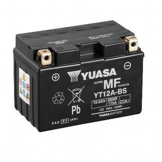 Аккумулятор мото Yuasa YT12A-BS