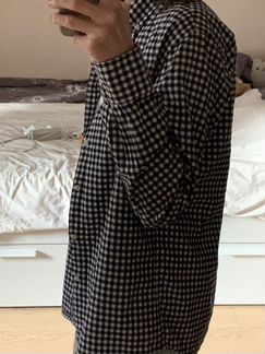 Мужская рубашка uniqlo