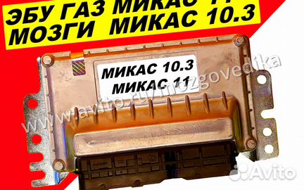 Эбу мозги на Газ Микас 11 Микас 10.3 эбу Газель