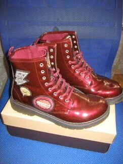 Лакированные ботинки zara 37 р-р