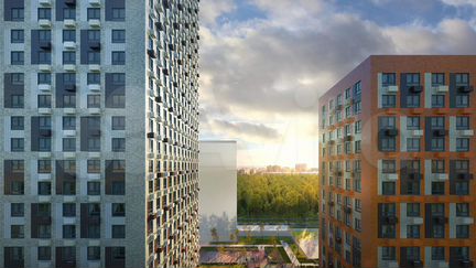 1-к квартира, 41.9 м², 21/33 эт.