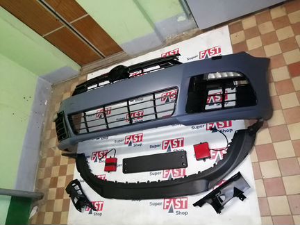 Передний бампер в сборе volkswagen golf 6 r20