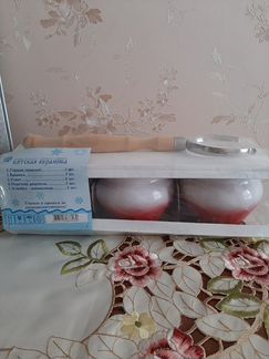 Горшки для запекания (3шт) и ухват.Новые