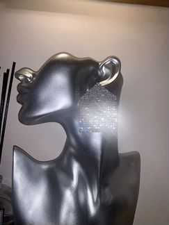 Нереально красивые серьги из страз Swarovski