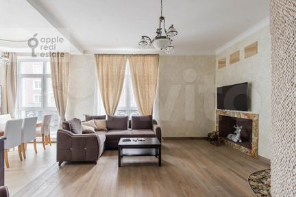3-к квартира, 90 м², 2/15 эт.