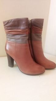 Ботильоны (полусапожки) натуральная кожа р.38