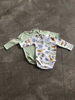 Новые боди и комплекты H&M 56, 62, 68 р-ры