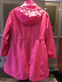 Плащ-ветровка с утеплённой подкладкой для девочки