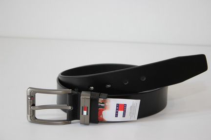 Ремень черный Tommy Hilfiger новый кожа
