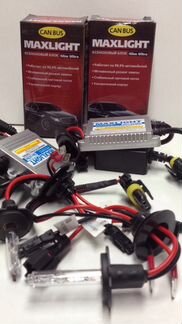Ксенон Max Light Ultra H7/H1/H11 c обманкой 35W