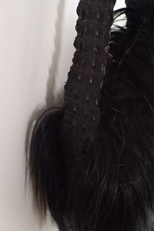 LGB / Сумка - монгольский горный козёл и аллигатор