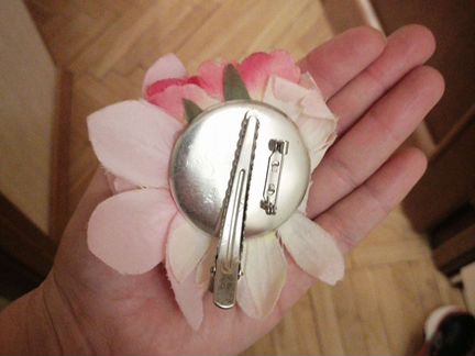 Заколка брошка