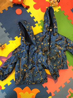 Куртка 80 на флисе весна- лето