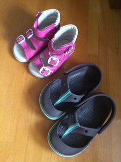 Босоножки и crocs