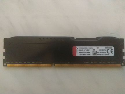 HyperX Fury HX318C10FB/8 8Gb DDR3