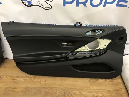 Дверные карты BMW F13 F12 кожа наппа