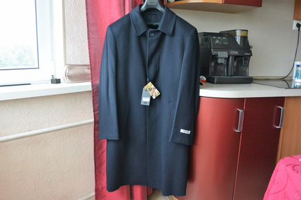 Мужское кашемировое пальто Balmain