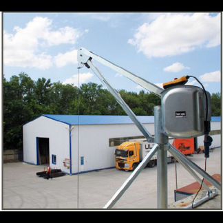 Аренда Лебедка миникран Europea, кран на крышу