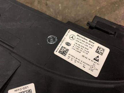 Фара Mercedes W213 Мерседес в213 Фара 213/W238