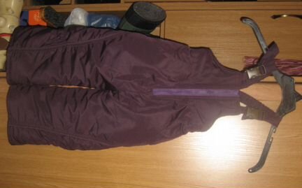 Новый шикарный комплект для зимы, р.122-128